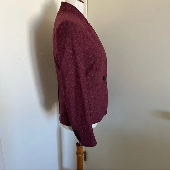Veronica Beard Burgundy Blazer - Picture 5 of 12